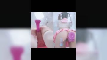 可爱猫女孩超级粉嫩的美鲍1