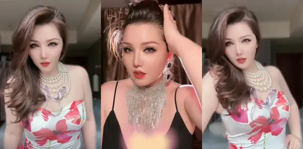 抖音网红【广州卡戴珊】约炮视频泄密，巨乳肥臀眼神骚浪舔逼抽插淫荡无比